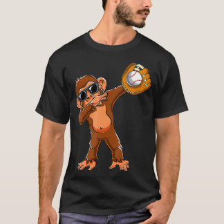 Camiseta Macacos Batidos Batidos Batidos Batem Beisebol Men