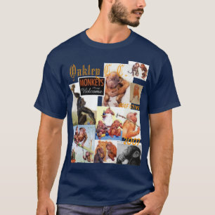 Camiseta Macacos da excursão do golfe