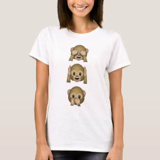 Camiseta Macacos de Emoji
