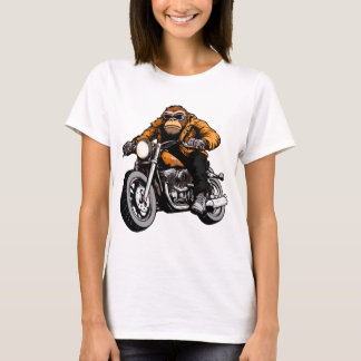 Camiseta Macacos de Motocicleta Macaco