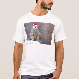 Camiseta Macacos e babuínos de Natal