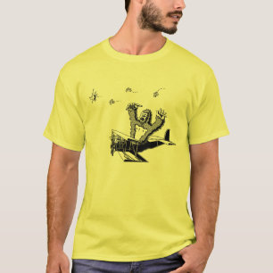 Camiseta Macacos Em Aviões