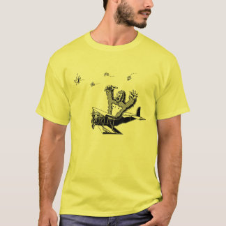 Camiseta Macacos Em Aviões