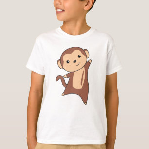 Camiseta Macacos Macacos Doce Na Selva, Macacos Engraçados