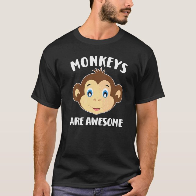 Camiseta Macacos São Incríveis (Frente)