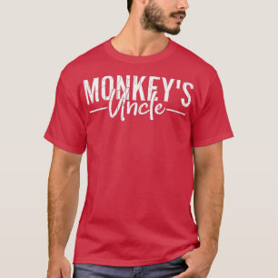 Camiseta Macacos Tio Tio Engraçado Amante de os animais Mac