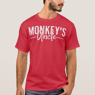 Camiseta Macacos Tio Tio Engraçado Amante de os animais Mac