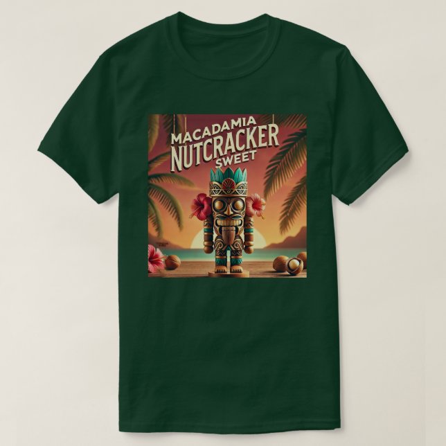 Camiseta Macadamia Nutcracker Sweet (Frente do Design)
