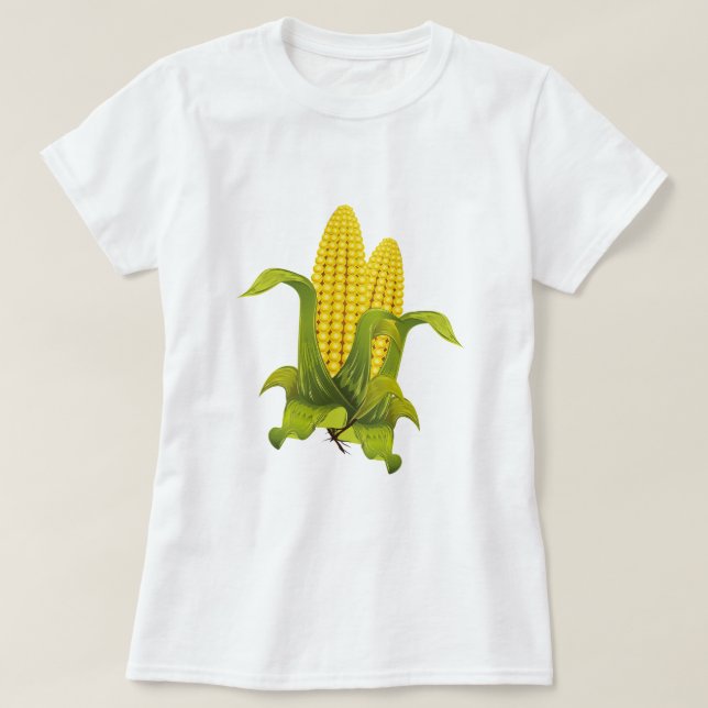 Camiseta Maçaroca corn cobs (Frente do Design)
