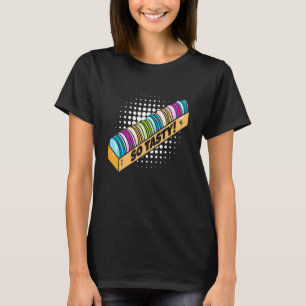 Camiseta Macarões Torrentes Fazendo Macarões Doce