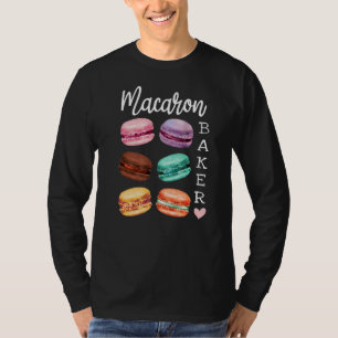 Camiseta Macaron Baker Um Deserto Francês De Doces Como Mac