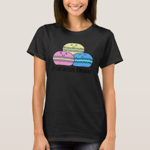 Camiseta Macaron Dealer Macarons - deserto francês de doces