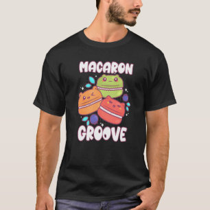 Camiseta Macaron Groove Baking Sweet Macarons Premium