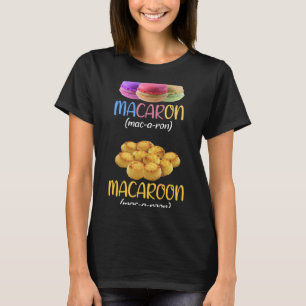 Camiseta Macaron Macaroon Dessert Maker