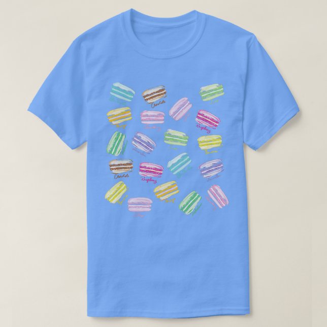 Camiseta Macaron Macaroons (Frente do Design)