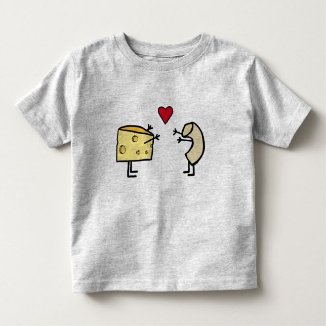 Camiseta Macaroni e Cheese Love (Frente)