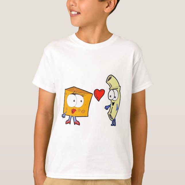 Camiseta Macaroni e queijo (Frente)