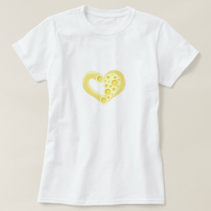 Camiseta Macaroni E Queijo Heart