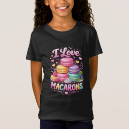Camiseta Macarons de Amor Doce