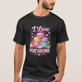 Camiseta Macarons de Amor Doce