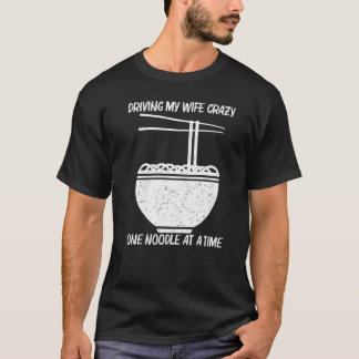 Camiseta Macarrão Legal Para Homens Prato De Comida Culinár