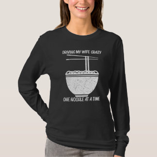 Camiseta Macarrão Legal Para Homens Prato De Comida Culinár