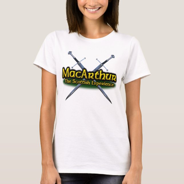 Camiseta MacArthur The Scottish Experience Clan (Frente)
