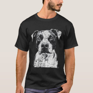 Camiseta Maçãs Cachorros Com Cara Escuridão Sobre Os Homens