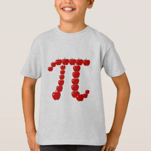 Camiseta Maçãs do Pi, torta de Apple