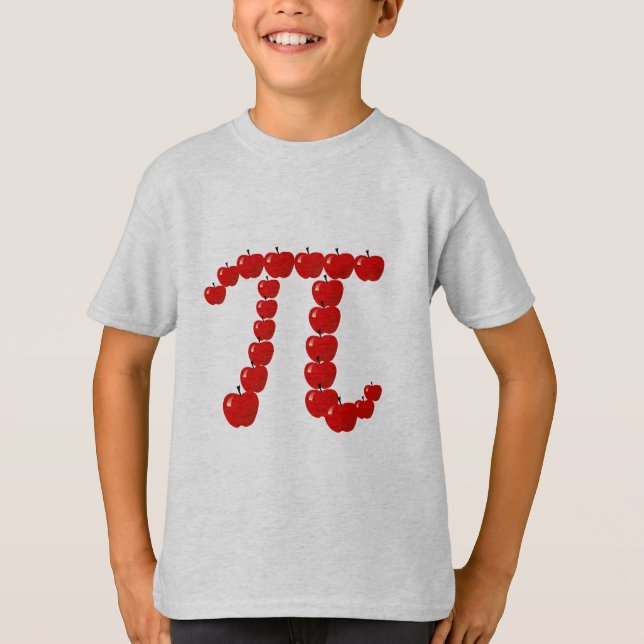 Camiseta Maçãs do Pi, torta de Apple (Frente)