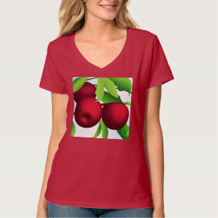 Camiseta "Maçãs em um Ramo"