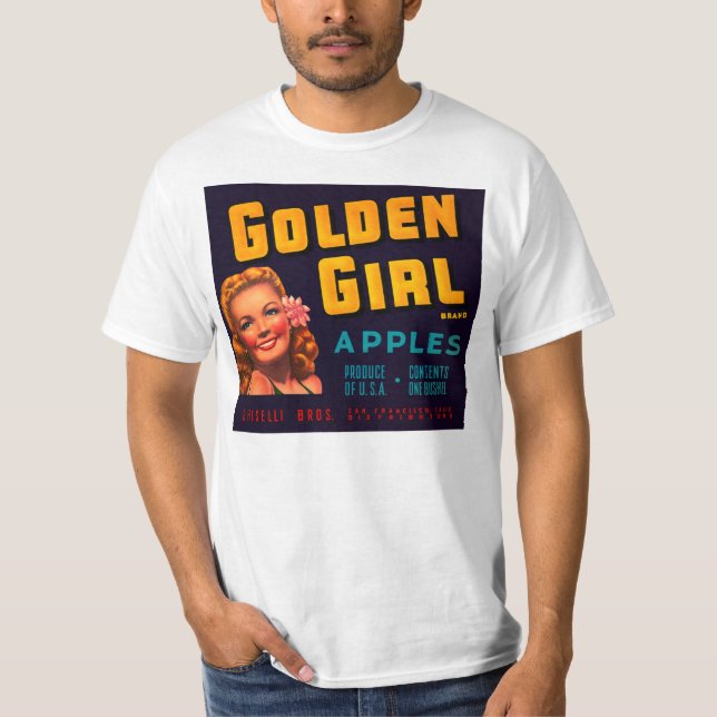 Camiseta Maçãs ouros (Frente)