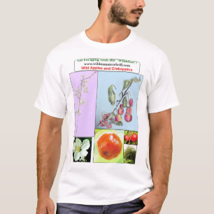 Camiseta Maçãs selvagens e Crabapples
