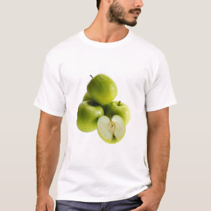 Camiseta "Maçãs Verdes" Foto Bela. Comprar Agora