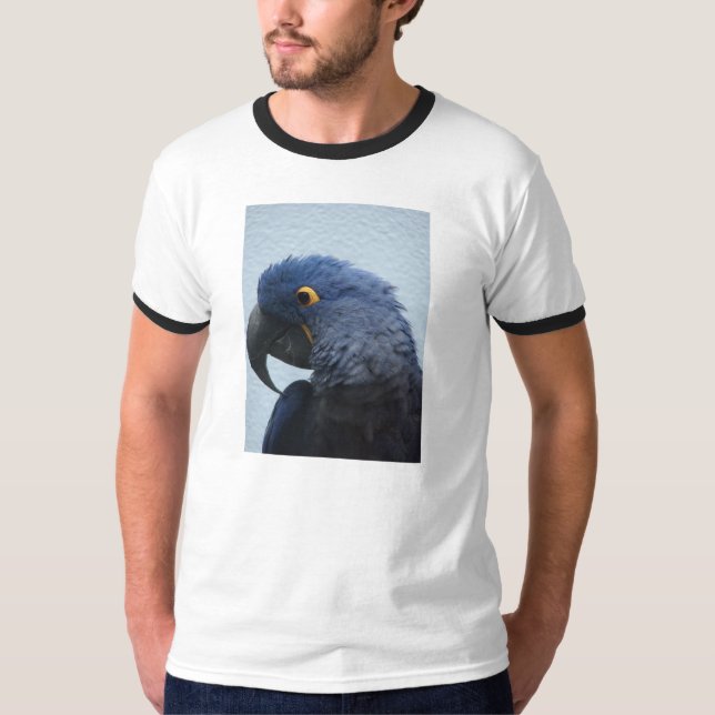 Camiseta Macaw azul do hyacyinth (Frente)