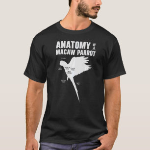 Camiseta Macaw Bird Owner Ornithologista Parrots