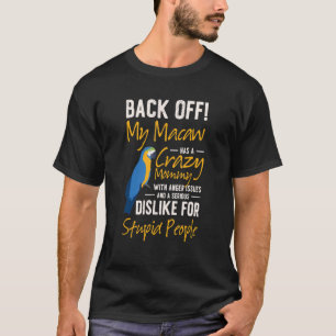 Camiseta Macaw Bird Owner Ornithologista Parrots