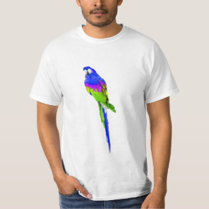 Camiseta Macaw da aguarela de PixDezines