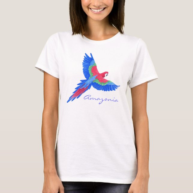 Camiseta Macaw do Amazonas (Frente)