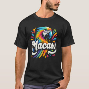Camiseta Macaw Parrot Bird