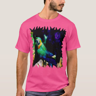 Camiseta Macaw verde excelente em Dewlight