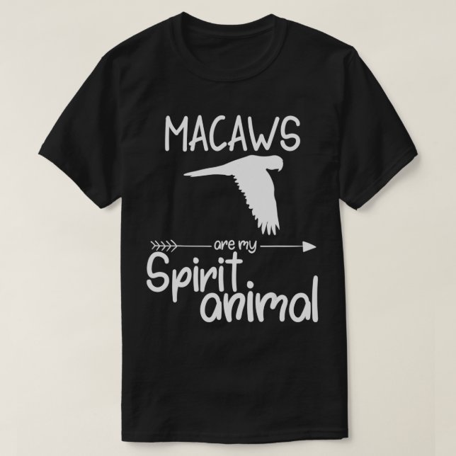 Camiseta Macaws É O Meu Presente Espiritual Para Homens Mul (Frente do Design)