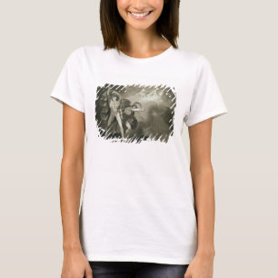 Camiseta Macbeth, Banquo e as três bruxas na charneca
