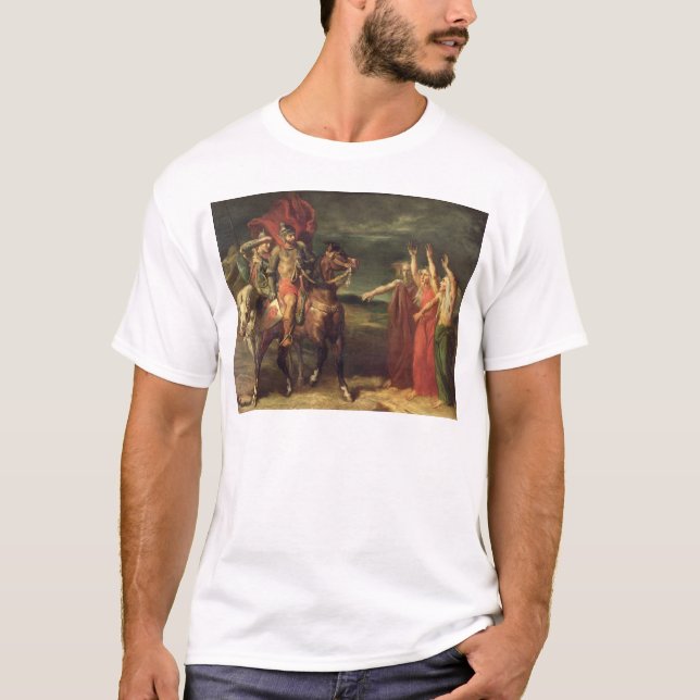 Camiseta Macbeth e as três bruxas, 1855 (Frente)