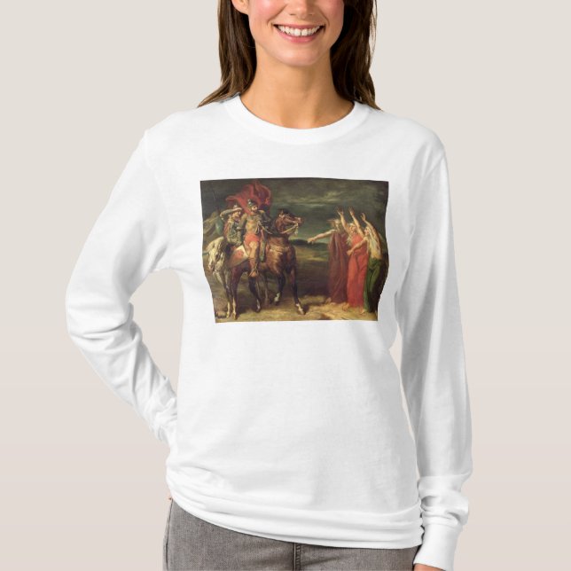 Camiseta Macbeth e as três bruxas, 1855 (Frente)
