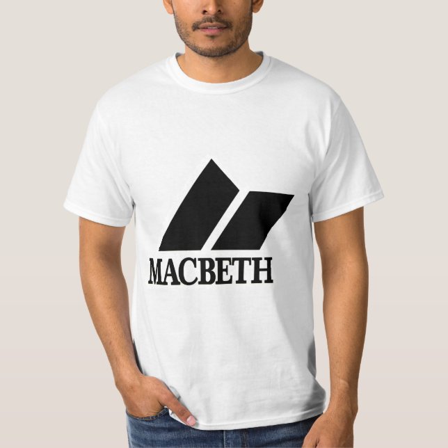 Camiseta Macbeth - Grunge (Frente)
