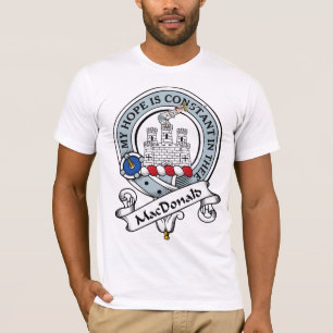 Camiseta MacDonald do crachá do clã de Ranald