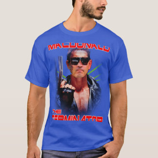 Camiseta Macdonald Terminator Limited Edition - Azul Real