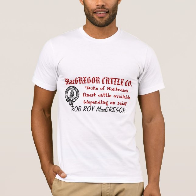 Camiseta MacGREGOR CATTLE CO 2 (Frente)