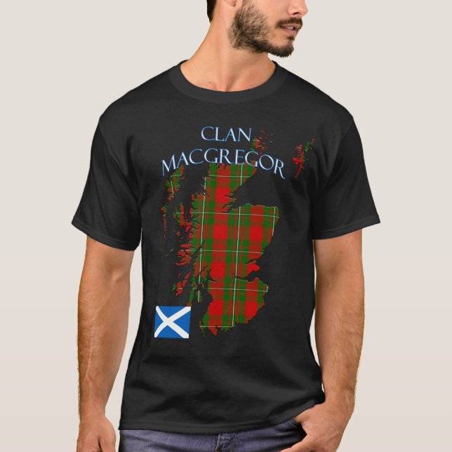 Camiseta MacGregor Scottish Clan Tartan Scotland (Frente)